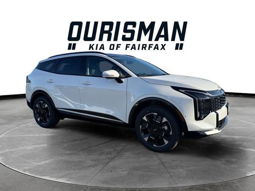 White Pearl 2026 Kia Sportage Hybrid SX-Prestige