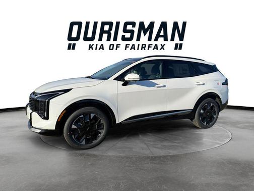 White Pearl 2026 Kia Sportage Hybrid SX-Prestige