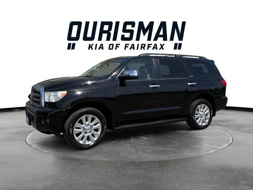 Black 2015 Toyota Sequoia Platinum