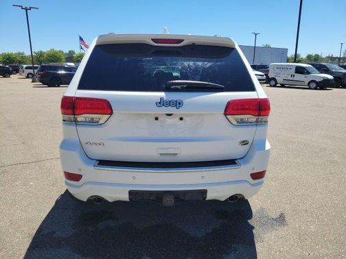 Bright White Clearcoat 2020 Jeep Grand Cherokee Overland