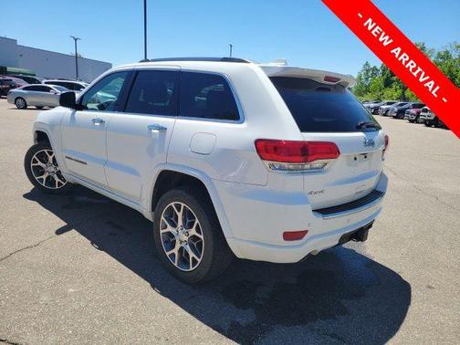 Bright White Clearcoat 2020 Jeep Grand Cherokee Overland