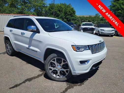 Bright White Clearcoat 2020 Jeep Grand Cherokee Overland