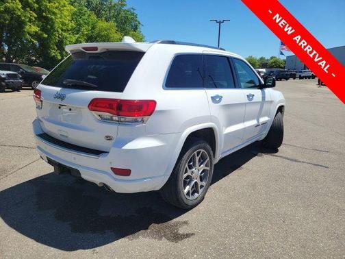 Bright White Clearcoat 2020 Jeep Grand Cherokee Overland