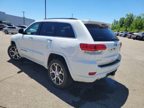 Bright White Clearcoat 2020 Jeep Grand Cherokee Overland