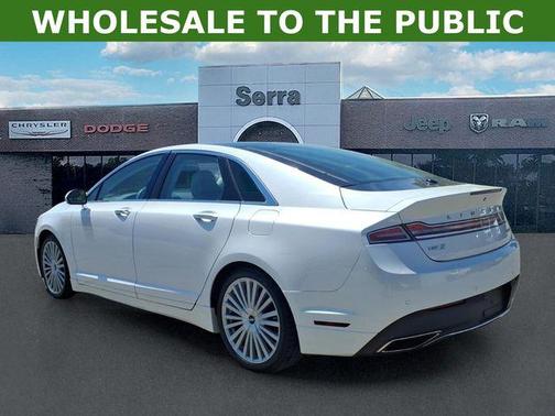 White Platinum Metallic Tri-Coat 2017 Lincoln MKZ Reserve I