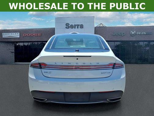White Platinum Metallic Tri-Coat 2017 Lincoln MKZ Reserve I