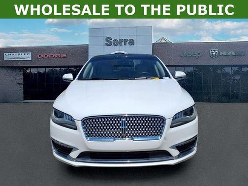 White Platinum Metallic Tri-Coat 2017 Lincoln MKZ Reserve I
