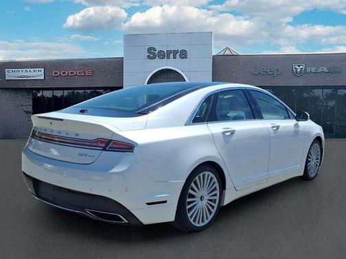 White Platinum Metallic Tri-Coat 2017 Lincoln MKZ Reserve I