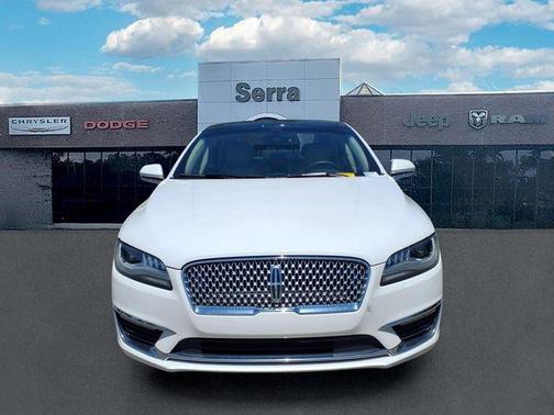 White Platinum Metallic Tri-Coat 2017 Lincoln MKZ Reserve I
