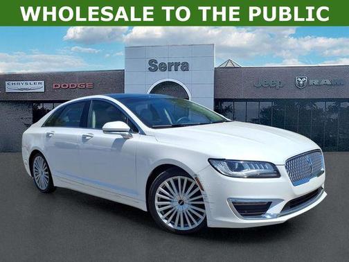 White Platinum Metallic Tri-Coat 2017 Lincoln MKZ Reserve I