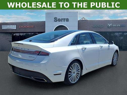 White Platinum Metallic Tri-Coat 2017 Lincoln MKZ Reserve I