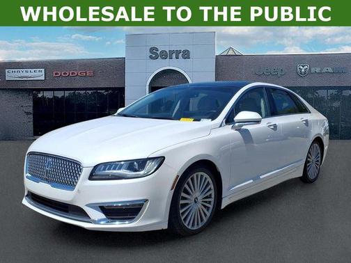 White Platinum Metallic Tri-Coat 2017 Lincoln MKZ Reserve I