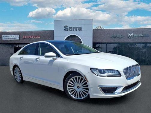 White Platinum Metallic Tri-Coat 2017 Lincoln MKZ Reserve I