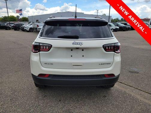 White Clearcoat 2021 Jeep Compass Limited