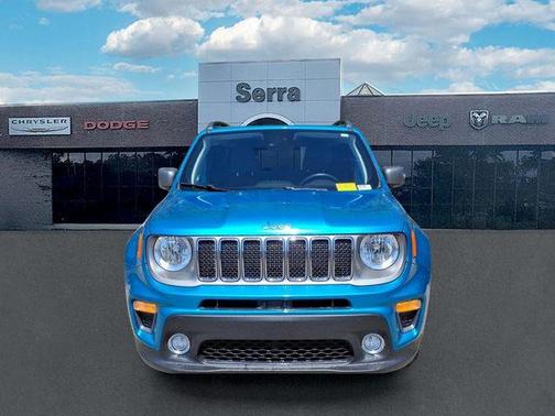 Bikini Metallic Clearcoat 2021 Jeep Renegade Limited