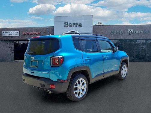 Bikini Metallic Clearcoat 2021 Jeep Renegade Limited