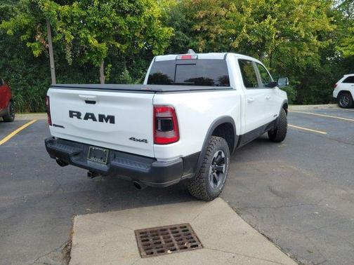 Bright White Clearcoat 2019 RAM 1500 Rebel