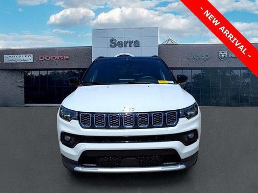 Bright White Clearcoat 2024 Jeep Compass Limited