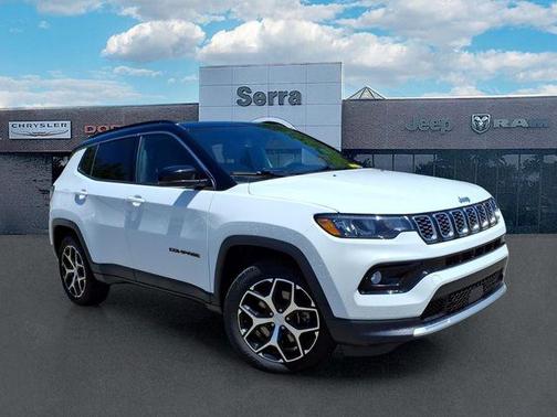 Bright White Clearcoat 2024 Jeep Compass Limited