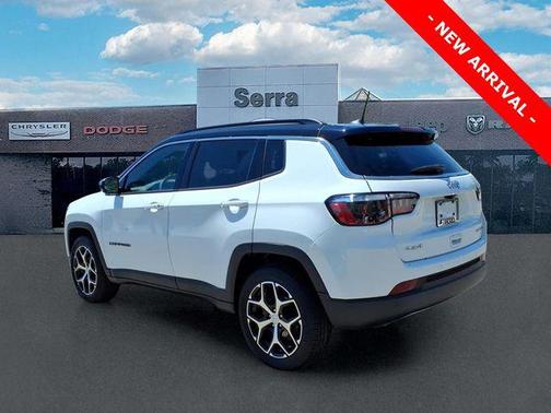 Bright White Clearcoat 2024 Jeep Compass Limited