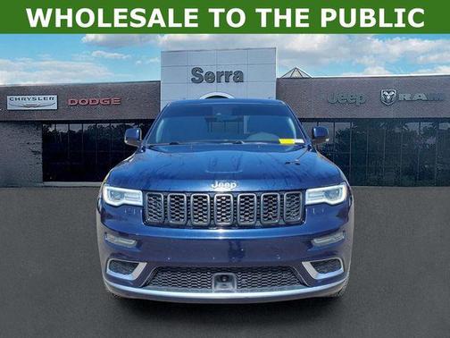 True Blue Pearlcoat 2018 Jeep Grand Cherokee Summit