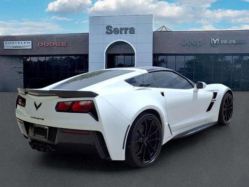 Arctic White 2017 Chevrolet Corvette Grand Sport