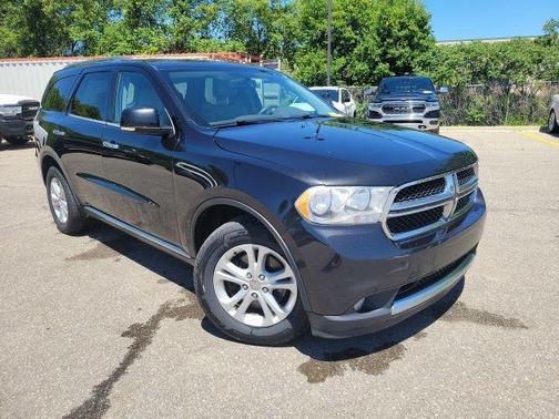 Brilliant Black Crystal Pearlcoat 2013 Dodge Durango Crew