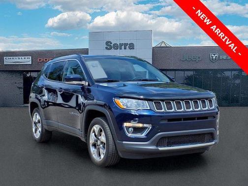 Jazz Blue Pearlcoat 2020 Jeep Compass Limited