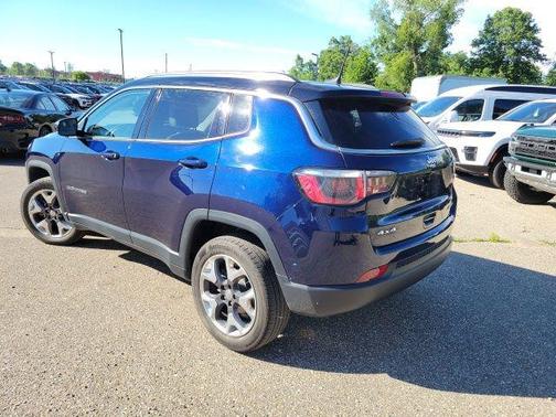 Jazz Blue Pearlcoat 2020 Jeep Compass Limited