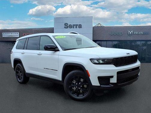 Bright White Clearcoat 2024 Jeep Grand Cherokee L Altitude