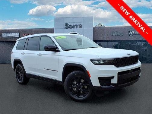 Bright White Clearcoat 2024 Jeep Grand Cherokee L Altitude
