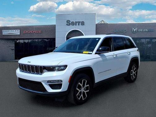 Bright White Clearcoat 2023 Jeep Grand Cherokee Limited