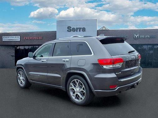 Granite Crystal Metallic Clearcoat 2020 Jeep Grand Cherokee Overland