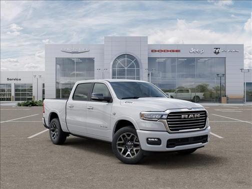 Bright White Clearcoat 2026 RAM 1500 Laramie