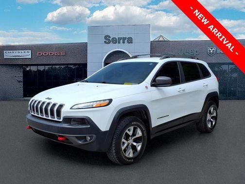 Bright White Clearcoat 2015 Jeep Cherokee Trailhawk