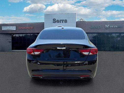 Black Clearcoat 2015 Chrysler 200 S