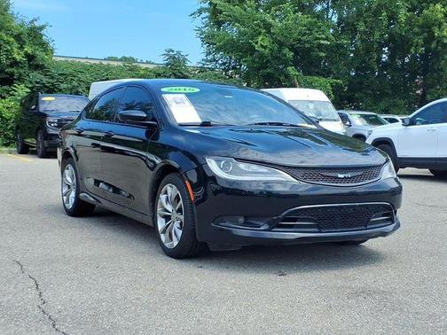 Black Clearcoat 2015 Chrysler 200 S