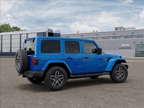 hydro blue pearlcoat 2026 Jeep Wrangler 4-Door Sahara 4x4
