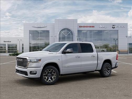 Bright White Clearcoat 2026 RAM 1500 Laramie