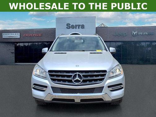 Palladium Silver Metallic 2014 Mercedes-Benz M-Class 4MATIC