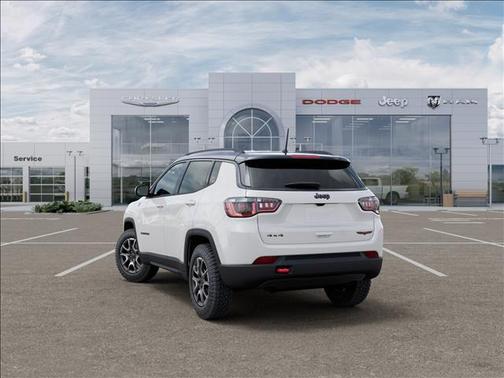 Bright White Clearcoat 2026 Jeep Compass Trailhawk