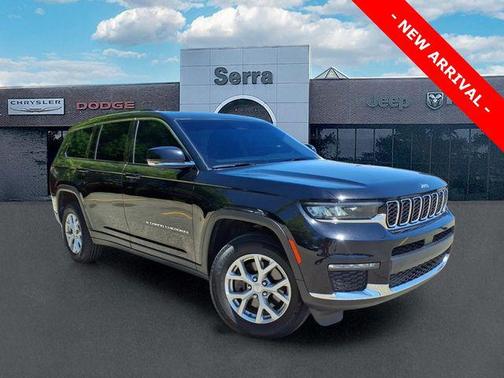 Diamond Black Crystal Pearlcoat 2023 Jeep Grand Cherokee L Limited