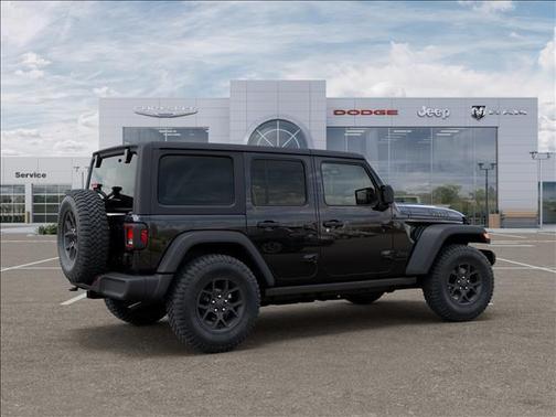Black Clearcoat 2026 Jeep Wrangler Willys