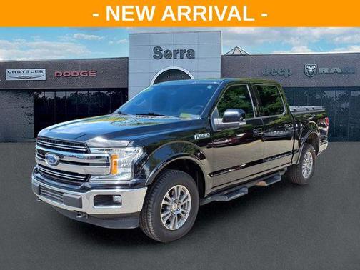 Shadow Black 2018 Ford F-150 Lariat
