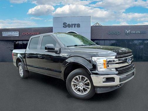 Shadow Black 2018 Ford F-150 Lariat