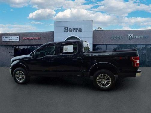 Shadow Black 2018 Ford F-150 Lariat