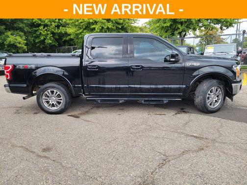Shadow Black 2018 Ford F-150 Lariat