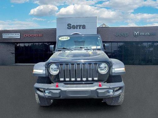 Black Clearcoat 2018 Jeep Wrangler Unlimited Rubicon