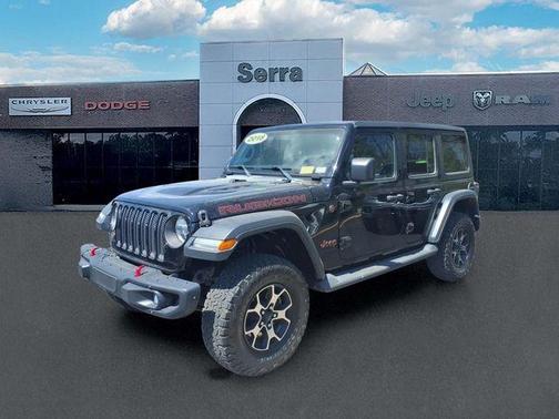 Black Clearcoat 2018 Jeep Wrangler Unlimited Rubicon