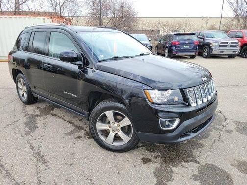 Black Clearcoat 2017 Jeep Compass High Altitude